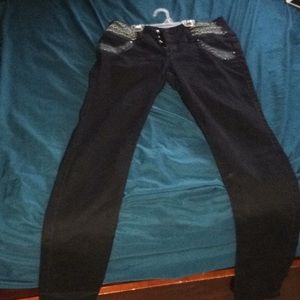 Black Butt Lifting Jeans